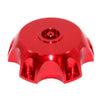 110cc 125cc PIT Trail Dirt Bike RED Alloy Gas Fuel Tank Cap + Breather