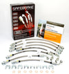 Landcruiser FZJ / HZJ105R 4.2D / 4.5 (ABS, 4 Inch Lift) Brake Line Kit (1998-2007)