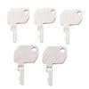 JCB New Holland Backhoe 340 755B 555 655A 5PCS Ignition Key