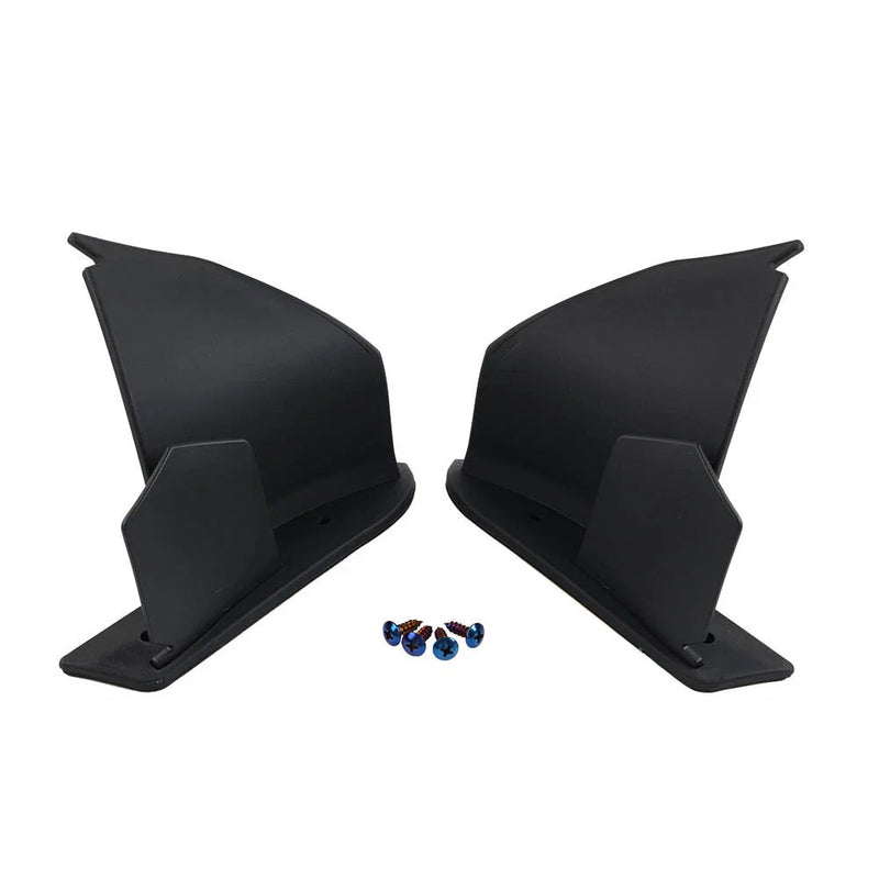 BMW S1000RR Black Fixed Wing Fairing Winglet Spoiler (2019-2022)