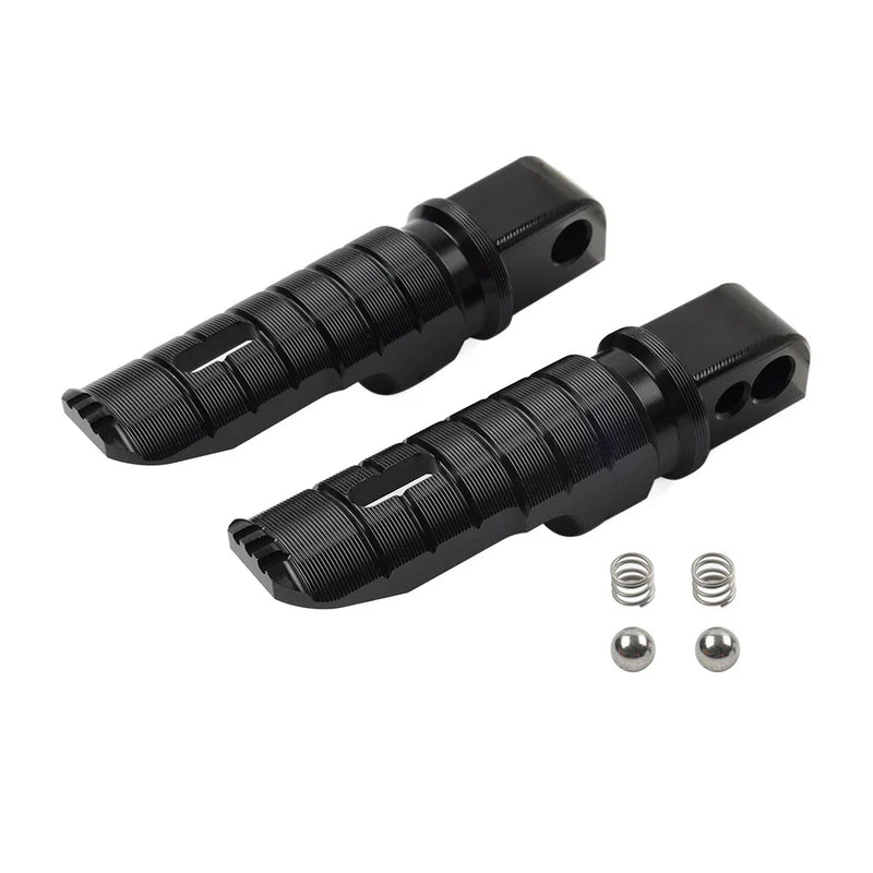 Suzuki V-Strom 650 DL650 GSXS1000 Black Rear Footrest Pegs (2018-2024)