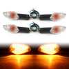 Honda CBF125 Clear Front & Rear Turn Signal Lights (2009-2016)