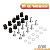 Motorcycles Windshield Fairing Bolts & Nuts 10 x M5 Stainless Steel Screws