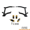 Touring Saddlebag Guard Highway Crash Bar w/4 Tube Sliders (2014-2023)