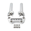 Harley Dyna Sportster XL883 XL1200 6.5" Handlebar Riser 1" Top Clamp (2004-2023)