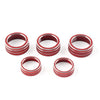 Honda Accord 2018-2022 Red Control Switch Knob Ring Cover Trim