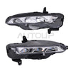 Kia Optima 2 x Front Fog Lights LED Lamp Signal Left & Right (2019–2020)