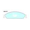 Ford LTD BA BF Barra 4WD Front Disc Brake Pad Set (2003-2007)