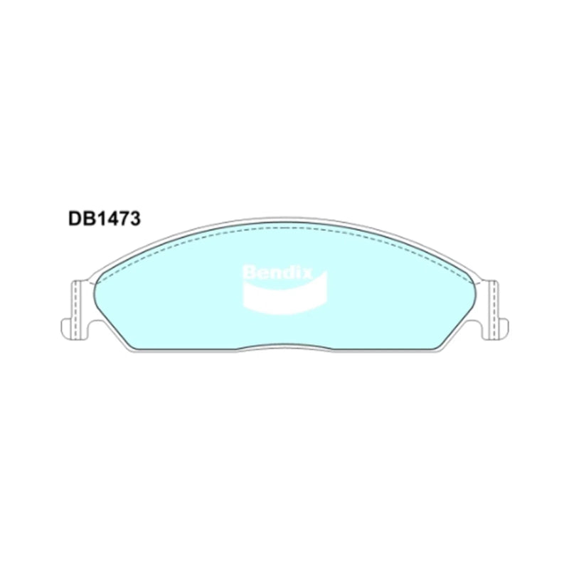 Ford LTD BA BF Barra 4WD Front Disc Brake Pad Set (2003-2007)