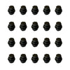 Chevy Buick Pontiac Saturn 20 x Black Lug Nut Covers M24-2.0 Hex 19mm