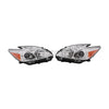 Toyota Prius 2 x Halogen Headlights Headlamps Assembly Chrome LH&RH (2010–2011)