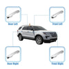 Ford Explorer (2020-2022) Silver Tone 4 x Exterior Door Handle Cover Trim