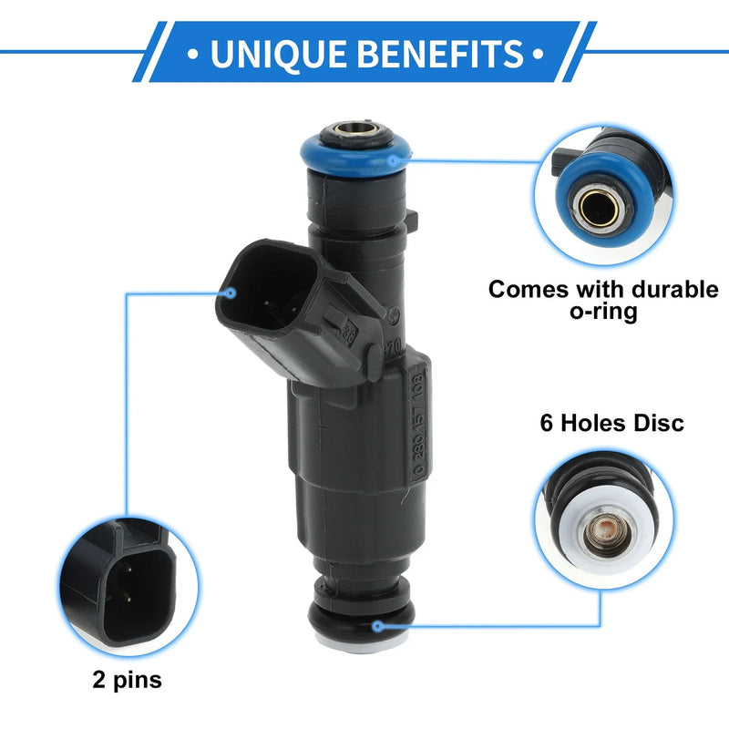 Chevrolet Aveo Fuel Injector 1 Pc (2010-2016)