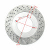 Suzuki RGV 250 (M / N / P / R / S / T) & GSXR 250 (CK) Rear Brake Disc Rotor (1987-1998)