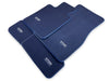 BMW M Vehicles ER56 Design Dark Blue LHD Floor Mats (1990-2022)