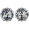 Make & Model  x2 7" Round Crystal Clear Lens Headlights