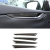 Maserati Levante 2017-2021 Real Carbon Fiber Interior Door Panel Cover Trim