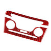 Dodge Charger (2011-2014) 4 x Red Interior Console CD AC Panel Cover Trim