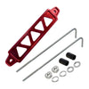 Universal Models Red Aluminum Car Battery Holder Mount Bracket Kit