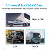 Car 125W Car Charger Type C Dual USB Quick Charge Smart Display