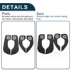 Ford Escort (2015) - 1 Set Car Door Anti Kick Pad Sticker Protector