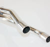 125cc 140cc 160cc PIT PRO Dirt Bike Twin Bigbore Stainless Exhaust Pipe