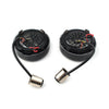 Harley Softail Dyna 7 LED Black Fire Ring Turn Signal Lights