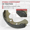 Kawasaki KAF620 KAF950 Mule 2 x Front Wheel Brake Drum Hub & Brake Shoes