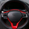 Honda Accord 10th Gen Red Top Steering Wheel Cover Bezel (2018-2021)