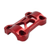 Honda CB500X Red Handlebar Riser Mount Clamp Cover (2019-2022)