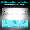 Europe BMW M5 5 / 7 Series E32 E34 Sedan LED Rear License Plate Light