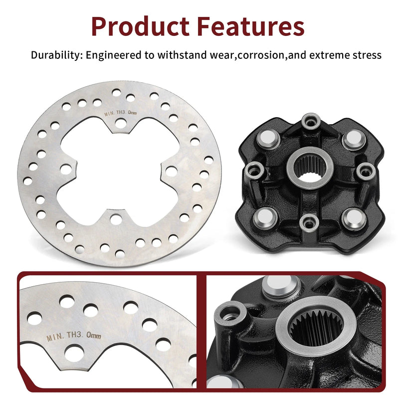 Honda Rancher 420 W / Brake Disc Front Left Or Right Wheel Hub (2010–2023)