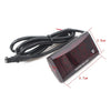 Racing Scooter - Red / Blue Digital Water Temperature Gauge