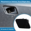 BMW 1 Series Black Right Side Bumper Headlight Washer Nozzle Cover Cap