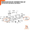 Toyota Hilux Ute Vigo Left Side Dash Panel Cup Holder (2005-2014)