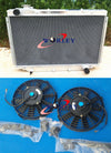 Toyota Land Cruiser 80 Series Aluminum Radiator & Fans (1990-1997)