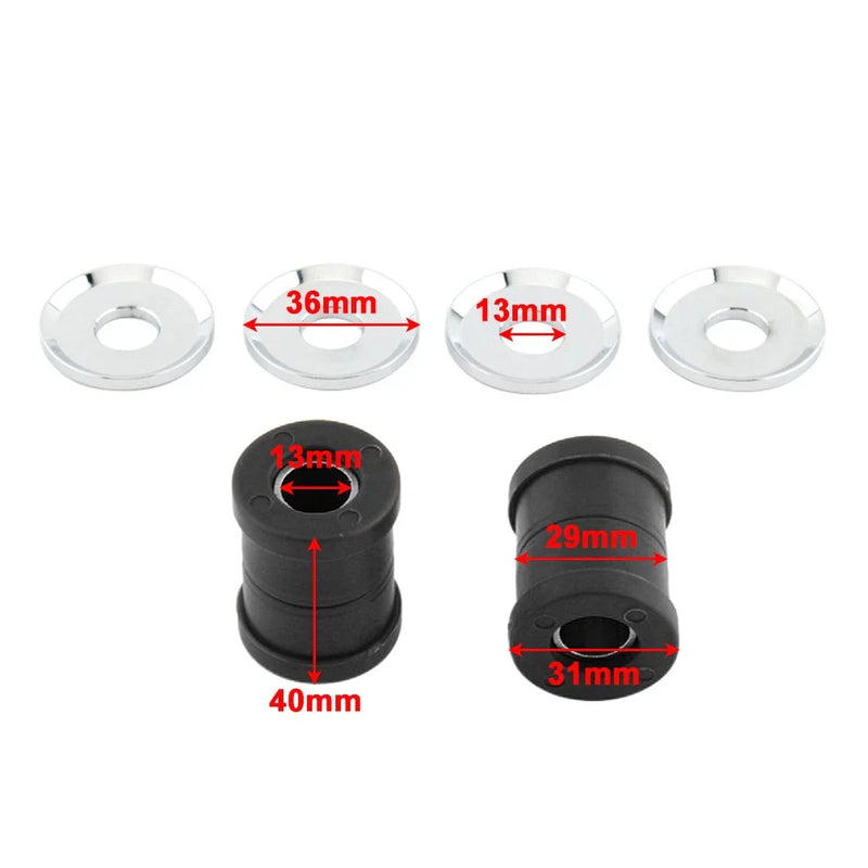 Harley Softail, Dyna, Sportster Polyurethane Handlebar Riser Bushings