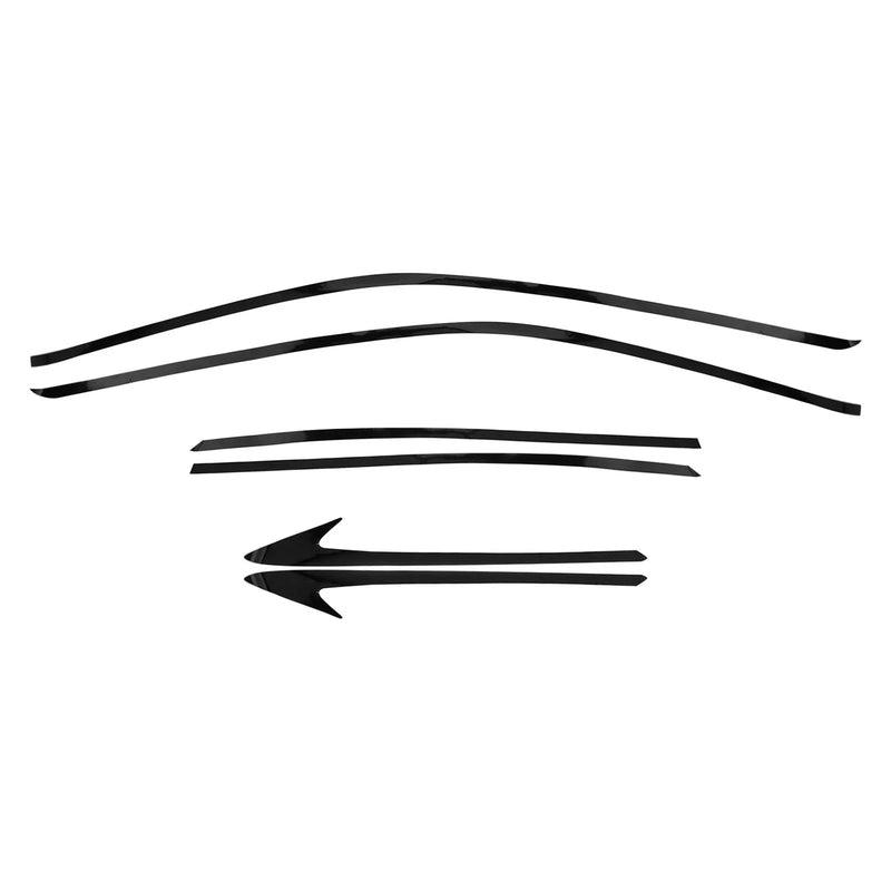 Honda Civic Sedan WINDOW TRIM Chrome Delete Cover Decal