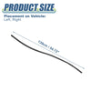 Honda Civic EX EX-L HF 2 x Window Glass Seals (2016-2021)