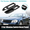 Dodge Avenger 2 x Front Left & Right Door Window Switch Bezels (2011-2014)
