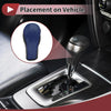 Infiniti EX35 (2008-2012) Faux Leather Black Blue Gear Shift Knob Cover