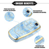 Ford Smart Key 5 Button - Durable TPU Blue Key Fob Cover