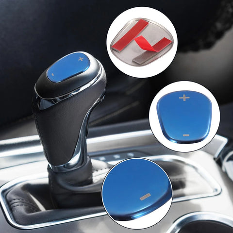 Chevrolet Equinox (2018-2020) Blue Gear Shift Knob Cover Sticker