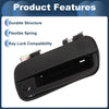 Hyundai Excel (1990-1994) - Black, 1 Pcs Front Right Exterior Door Handle