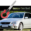 Lexus IS250 Red Aluminum Alloy Round Front Rear Bumper Tow Hook Screw