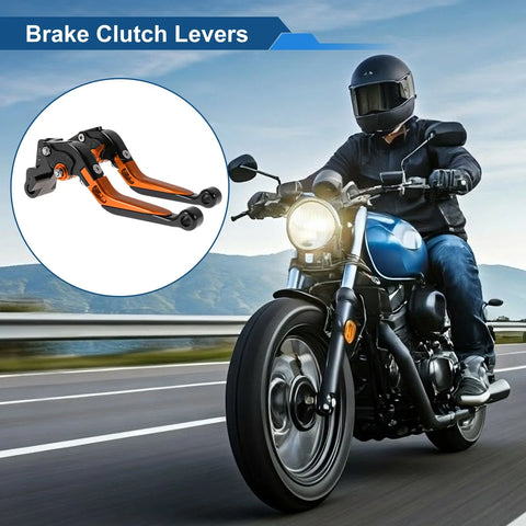Kawasaki NINJA650R Brake Clutch Levers / Adjustable Short Long