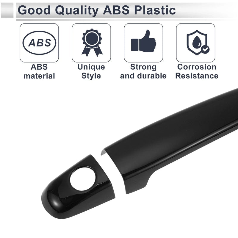 Toyota Highlander Black Door Handle Cover Trim (2014-2023)