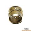 Harley Softail Standard FXST 1-7/8" Brass Drilled Exhaust Tip