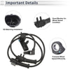 Chevrolet Astro (2003-2005) Front Left / Right ABS Wheel Speed Sensor