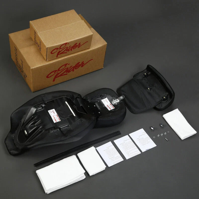 Harley Electra Glide Rider Driver & Passenger Seat Backrest (2014-2023)